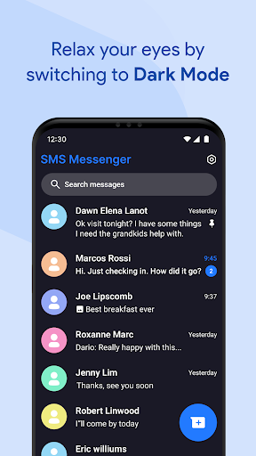 Captura de pantalla de Messages For Android