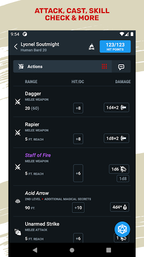 D&D Beyond screenshot