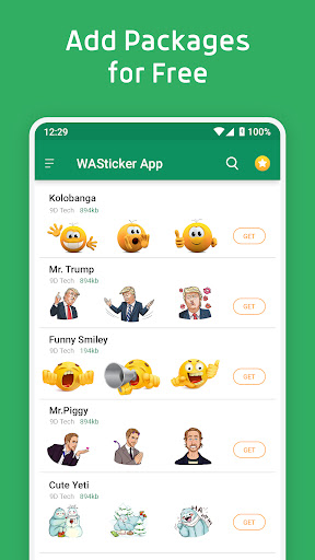 Captura de pantalla de WASticker-Sticker for WhatsApp