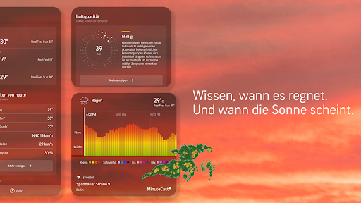 AccuWeather: Wetterradar Screenshot