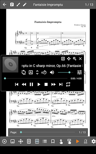 MobileSheets screenshot