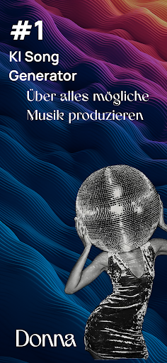Donna KI Lied Musik Generator Screenshot