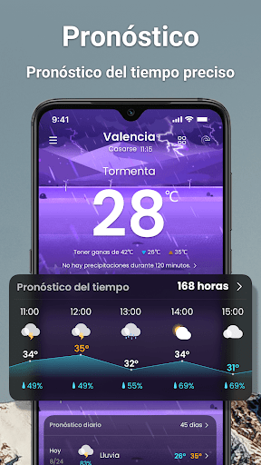 Captura de pantalla de Clima - Weather Forecast