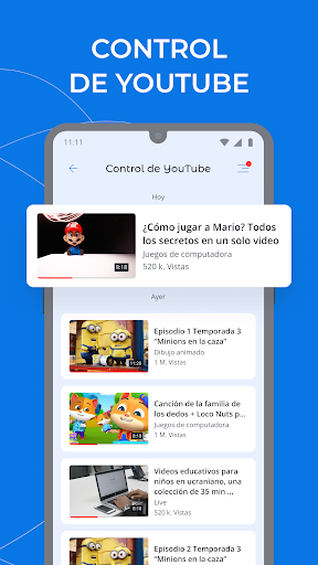 Captura de pantalla de Control Parental - Kroha
