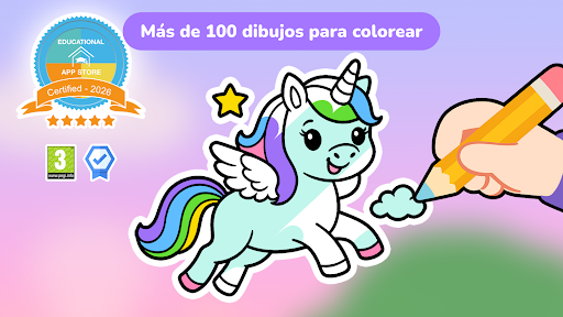 Captura de pantalla de Bumi Lumi: Colorear Bebés 2-4