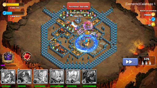 Captura de pantalla de Castle Clash - World Ruler