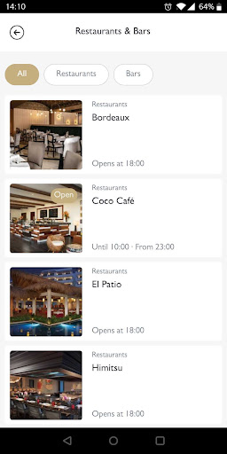 Captura de pantalla de Hyatt Inclusive Collection