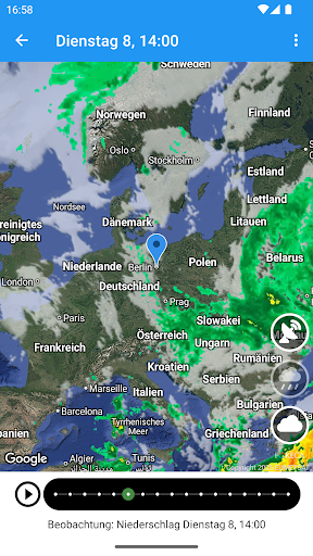 Wetter Deutschland XL PRO Screenshot