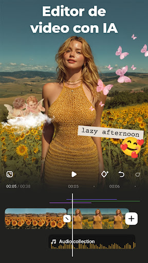 Captura de pantalla de Creador y editor de videos