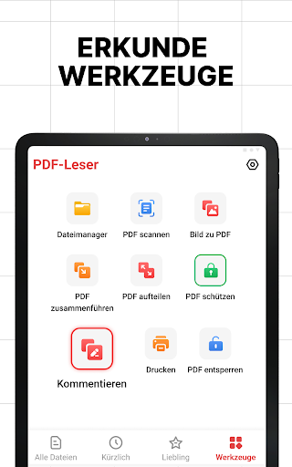 PDF Reader - PDF Converter Screenshot