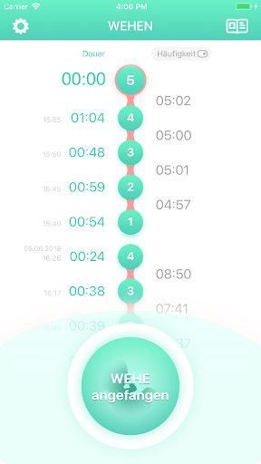 Wehen - Wehenzähler 9m Screenshot