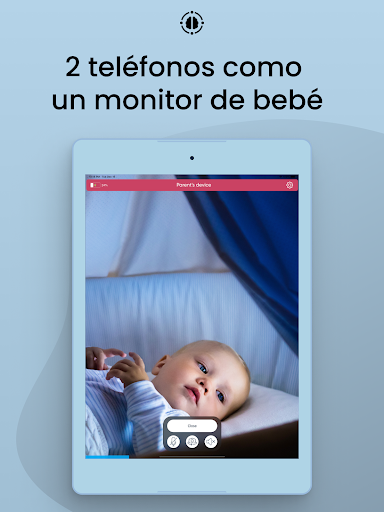 Captura de pantalla de Monitor de Bebé Saby. 3G video
