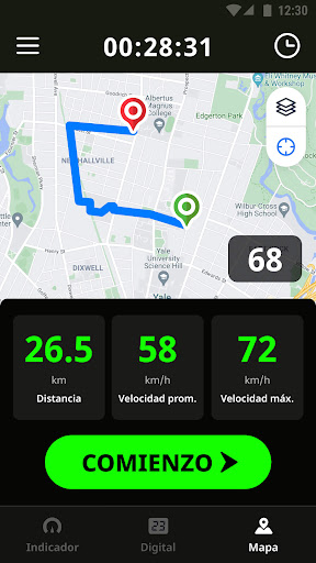Captura de pantalla de Velocímetro GPS - Odômetro app