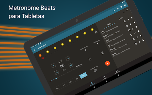 Captura de pantalla de Metrónomo Beats