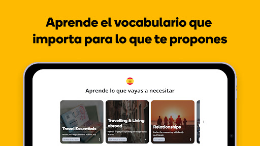 Captura de pantalla de Memrise: Idiomas toda la vida