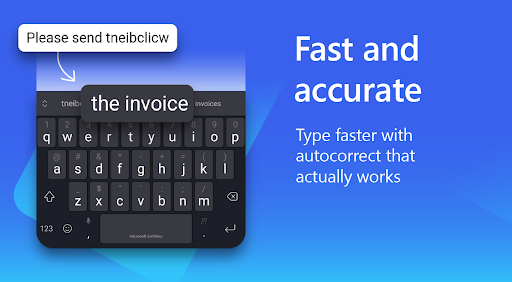 Microsoft SwiftKey AI Keyboard screenshot