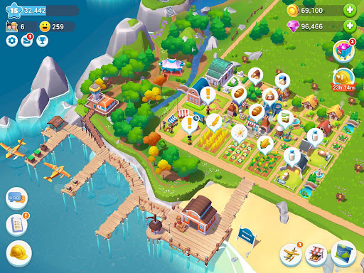 Captura de pantalla de Sunshine Island: Granja Grande