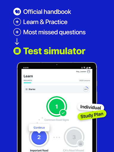 DMV Permit Practice Test 2026 Screenshot