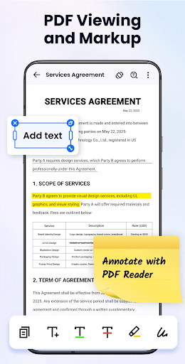 PDF Reader - PDF Editor screenshot