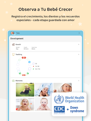 Captura de pantalla de Baby Daybook Lactancia materna