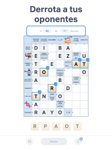 Captura de pantalla de Crossword Master - Crucigrama
