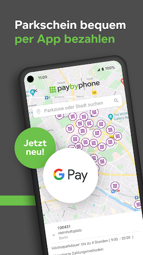 PayByPhone – Parken per App Screenshot