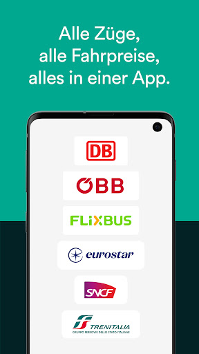 Trainline: Zugtickets kaufen Screenshot