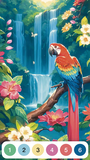 Captura de pantalla de Pintar Por Números Colorear