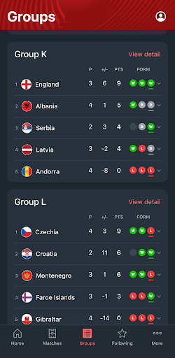 UEFA EURO & Nations League screenshot