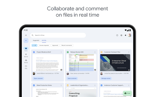 Google Drive Screenshot