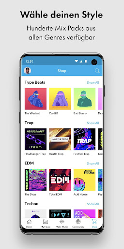 Music Maker JAM: Beatmaker app Screenshot