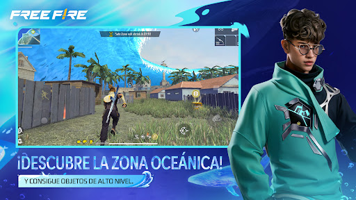 Captura de pantalla de Free Fire: Ecos del océano