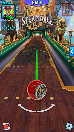 Captura de pantalla de Bowling Crew — boliche en 3D