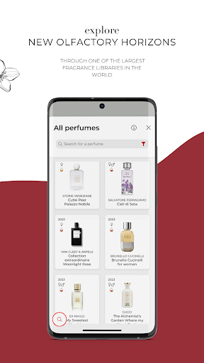 Captura de pantalla de PERFUMIST Perfumes Advisor