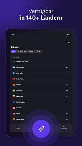 Proton VPN: Schnell & sicher Screenshot