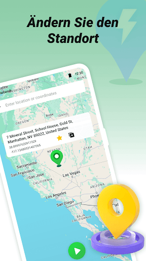 FlashGo: Standort-Spoofer Screenshot