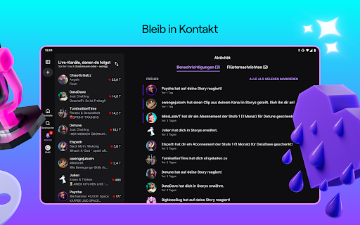 Twitch: Live-Streaming Screenshot