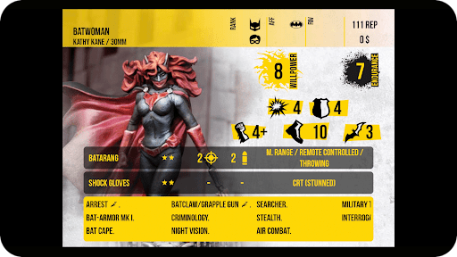 Captura de pantalla de Batman Miniature Game