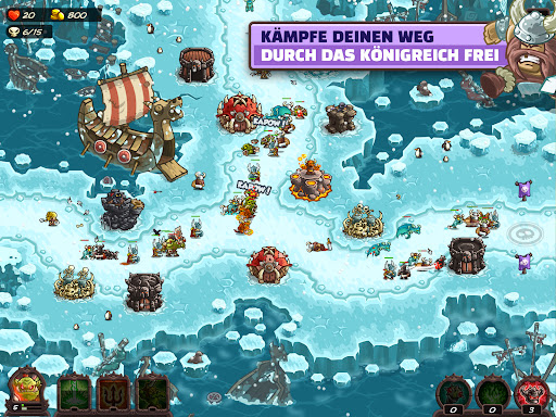 Kingdom Rush Vengeance TD Game Screenshot