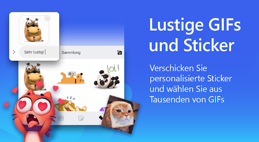 Microsoft SwiftKey KI-Tastatur Screenshot