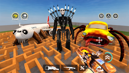 Captura de pantalla de Nextbots In Playground mod
