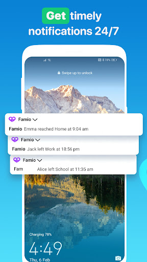 Captura de pantalla de Famio: conecta con la familia