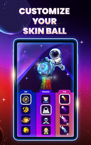 Captura de pantalla de Dancing Road Color Balls Match
