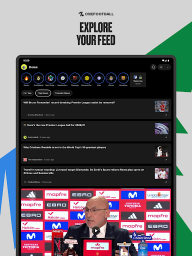 OneFootball Live Soccer scores screenshot