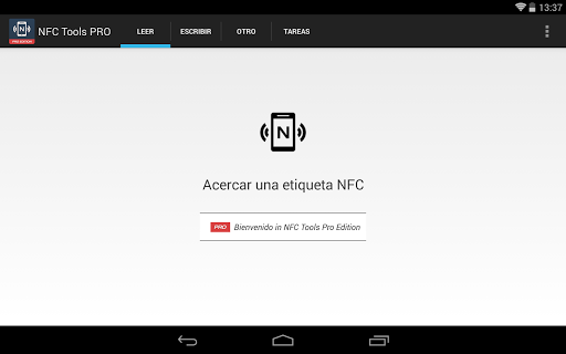 Captura de pantalla de NFC Tools - Pro Edition