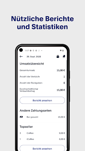 PayPal POS (ehemals Zettle) Screenshot