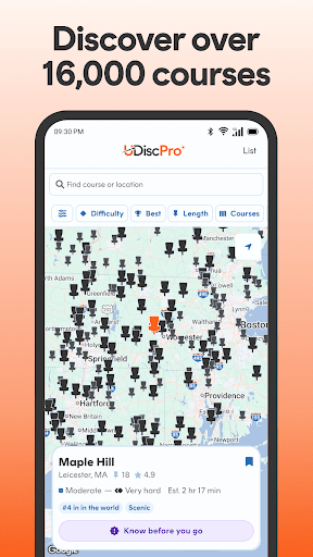 UDisc Disc Golf App screenshot