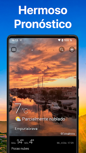 Captura de pantalla de Tiempo y widget - Weawow