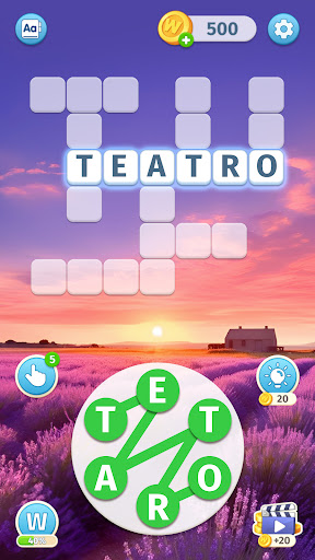 Captura de pantalla de Sky Words: Juegos de Palabras