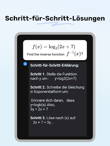 Homework AI – Mathe & Aufsätze Screenshot